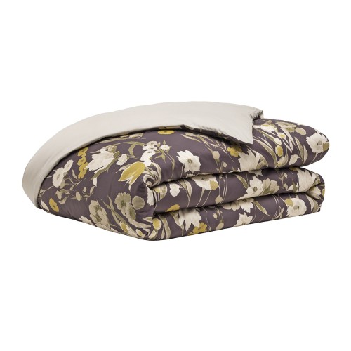 Closerie, Housse de couette imprimée en satin de coton Bio 120 fils/cm² - Alexandre Turpault
