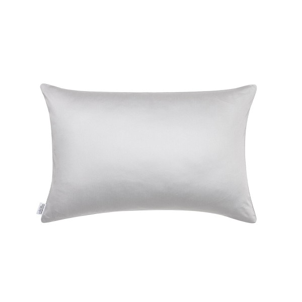 Housse de coussin jacquard Lin & Soie Argent, Alexandre Turpault