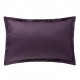 Vivienne Pensée, Taie rectangle en satin de coton Bio 120 fils/cm² - Alexandre Turpault - Dos