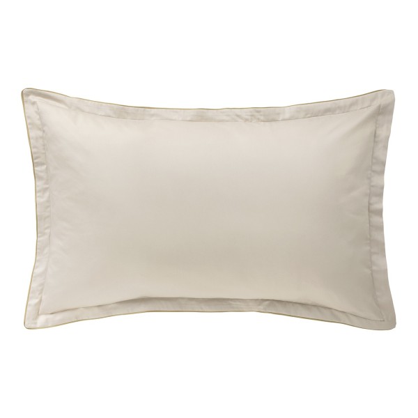 Opéra, Taie rectangle en satin de coton Bio 120 fils/cm² - Alexandre Turpault - Dos