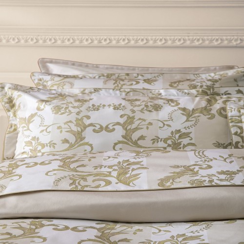 Opéra,Taies d'oreiller imprimées en satin de coton Bio 120 fils/cm² - Alexandre Turpault