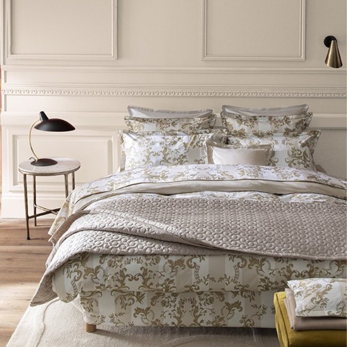 Opéra, Housse de couette imprimée en satin de coton Bio 120 fils/cm² - Alexandre Turpault