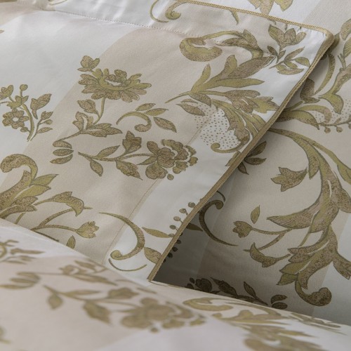 Opéra,Taies d'oreiller imprimées en satin de coton Bio 120 fils/cm² - Alexandre Turpault