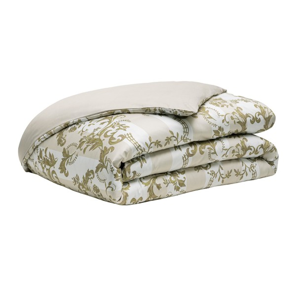 Opéra, Housse de couette imprimée en satin de coton Bio 120 fils/cm² - Alexandre Turpault