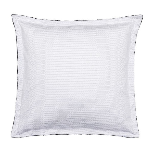 Luberon, Taie d'oreiller carrée en satin de coton Bio 120 fils/cm² - Alexandre Turpault - Dos