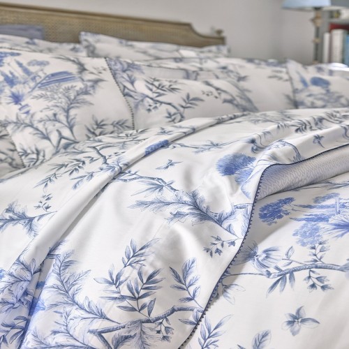 Luberon, Housse de couette imprimée en satin de coton Bio 120 fils/cm² - Alexandre Turpault