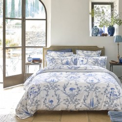 Luberon, Housse de couette imprimée en satin de coton Bio 120 fils/cm² - Alexandre Turpault