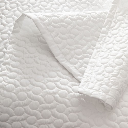 Couvre lit matelassé Poésie Neige - Alexandre Turpault 