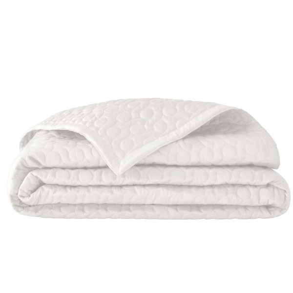 Couvre lit matelassé Poésie Neige - Alexandre Turpault 