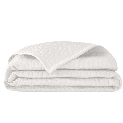 Couvre lit matelassé Poésie Neige - Alexandre Turpault 