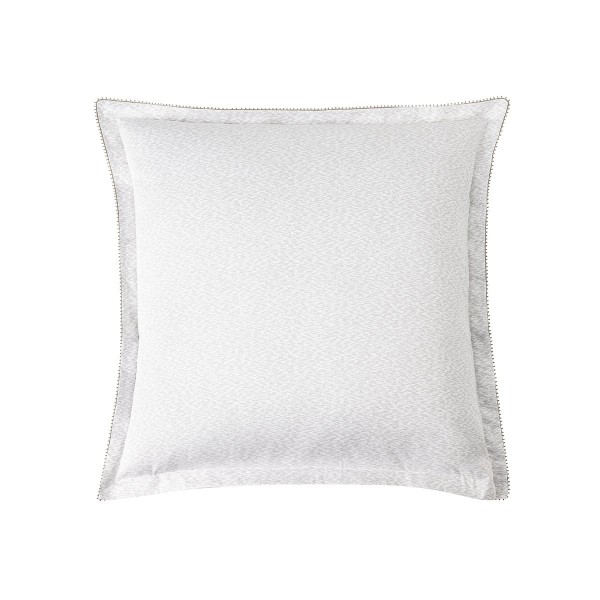 Matin, Taie d'oreiller carrée en satin de coton Bio 120 fils/cm² - Alexandre Turpault -Dos
