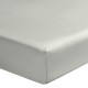 Drap housse uni Teophile Tilleul en satin de coton Bio 120 fils/cm² - Alexandre Turpault