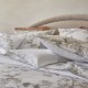 Charme, Parure de lit imprimée en satin de coton Bio 120 fils/cm² - Alexandre Turpault