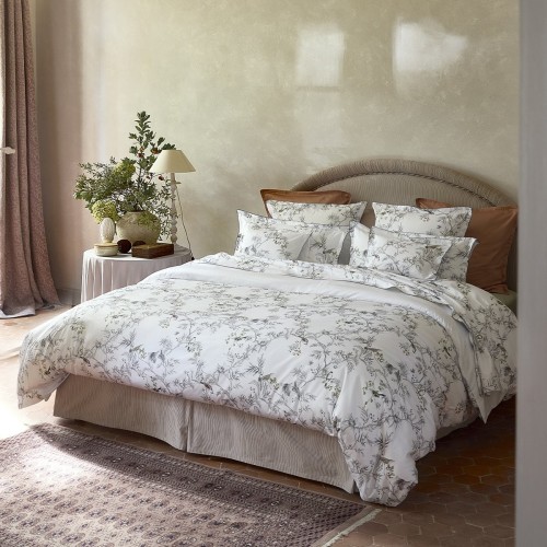 Charme, Parure de lit imprimée en satin de coton Bio 120 fils/cm² - Alexandre Turpault