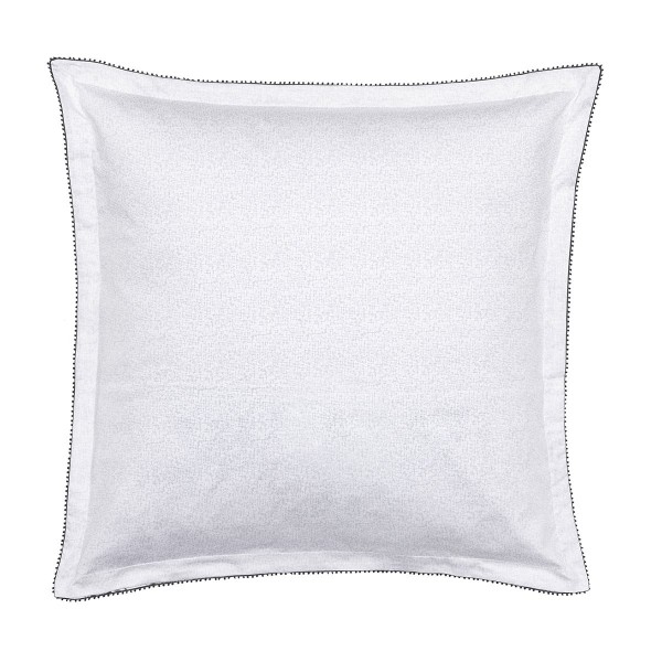 Charme, Taie d'oreiller carrée en satin de coton Bio 120 fils/cm² - Alexandre Turpault - DOS