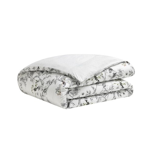 Charme, Housse de couette imprimée en satin de coton Bio 120 fils/cm² - Alexandre Turpault