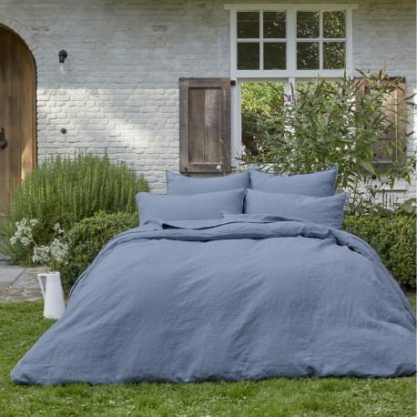 Nouvelle Vague Cascade, Housse de couette en lin lavé français Alexandre Turpault