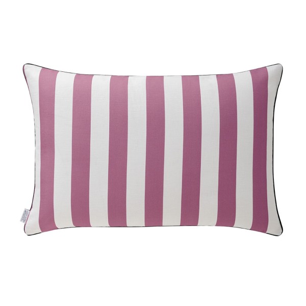 Housse de coussin imprimée pur lin Faubourg Pensée, Alexandre Turpault - DOS