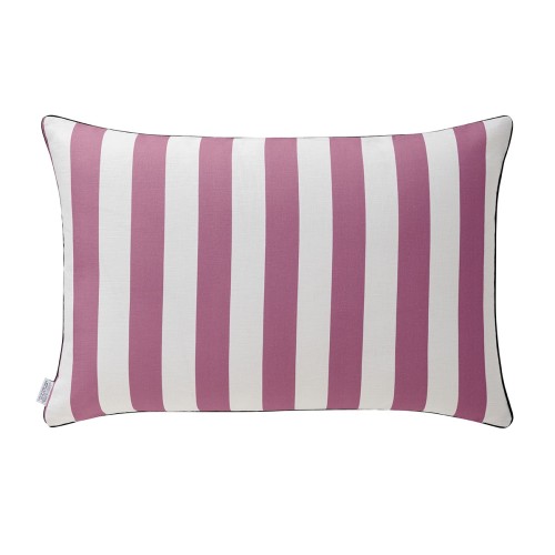 Housse de coussin imprimée pur lin Faubourg Pensée, Alexandre Turpault - DOS