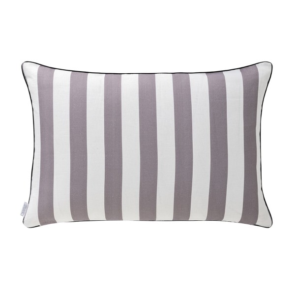 Housse de coussin imprimée pur lin Faubourg Prunelle, Alexandre Turpault - DOS