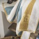 Serviette de plage en jacquard de coton Transat Riviera, Essix