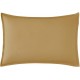 Taie d'oreiller rectangle unie en percale de coton 80 fils/cm² Première Sahara, Essix