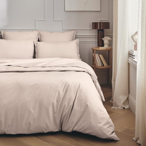 Parure de lit unie en percale de coton 80 fils/cm² Première Lingerie, Essix