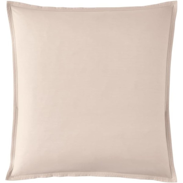 Taie d'oreiller carrée unie en percale de coton 80 fils/cm² Première Lingerie, Essix