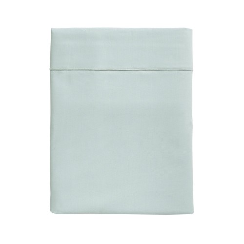 Drap plat uni en percale de coton 80 fils/cm² Première Archipel, Essix