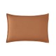 Housse de couette unie en percale de coton 80 fils/cm² Première Cuir, Essix