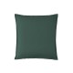 Taie d'oreiller carrée unie en percale de coton 80 fils/cm² Première Forêt, Essix
