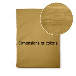 Garnier-Thiébaut - Drap plat uni en percale de coton 80 fils/cm² La percale française 