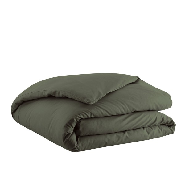 Housse de couette unie Tout Doux Palme, Essix