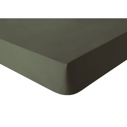 Drap housse uni Tout Doux Palme, Essix
