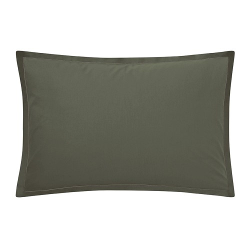 Taie d'oreiller rectangle unie Tout Doux Palme, Essix