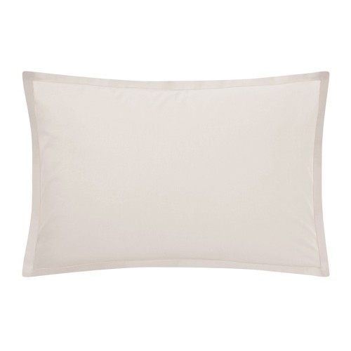 Taie rectangle unie Tout Doux Crème, Essix