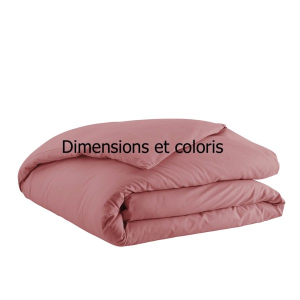 Housse de couette unie Tout Doux 57 fils/cm², Essix