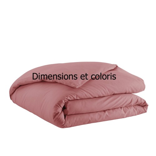 Housse de couette unie Tout Doux 57 fils/cm², Essix
