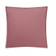 Taie carrée unie Tout Doux Rose indien, Essix