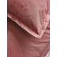 Repassé Aspect lisse ou non repassé Effet froissé Tout Doux Rose indien