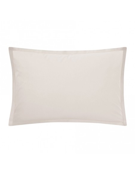Taie rectangle unie Tout Doux Crème, Essix