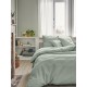 Housse de couette coton uni Tout Doux Aloé, Essix