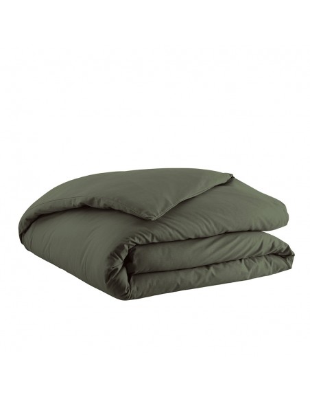 Housse de couette unie Tout Doux Palme, Essix