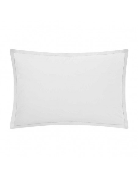Taie rectangle unie Tout Doux Blanc, Essix