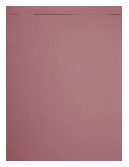Drap plat uni Tout Doux Rose indien, Essix