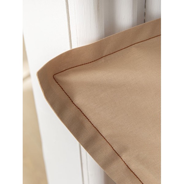 Parure de lit unie Tout Doux Sable, Essix