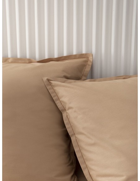 Parure de lit unie Tout Doux Sable, Essix