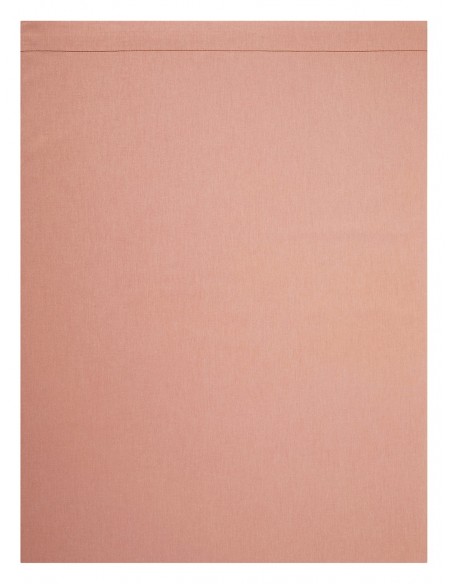 Drap plat uni Tout Doux Rose solaire, Essix