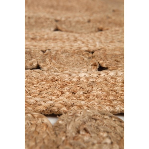 Tapis déco 100% jute Patna Naturel, Vivaraise