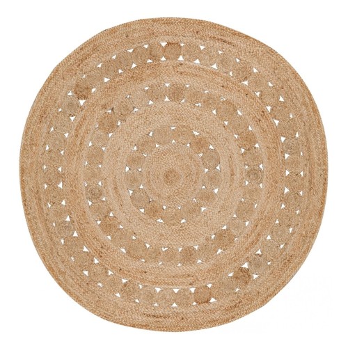 Tapis déco intérieur 100% jute Patna Naturel, Vivaraise